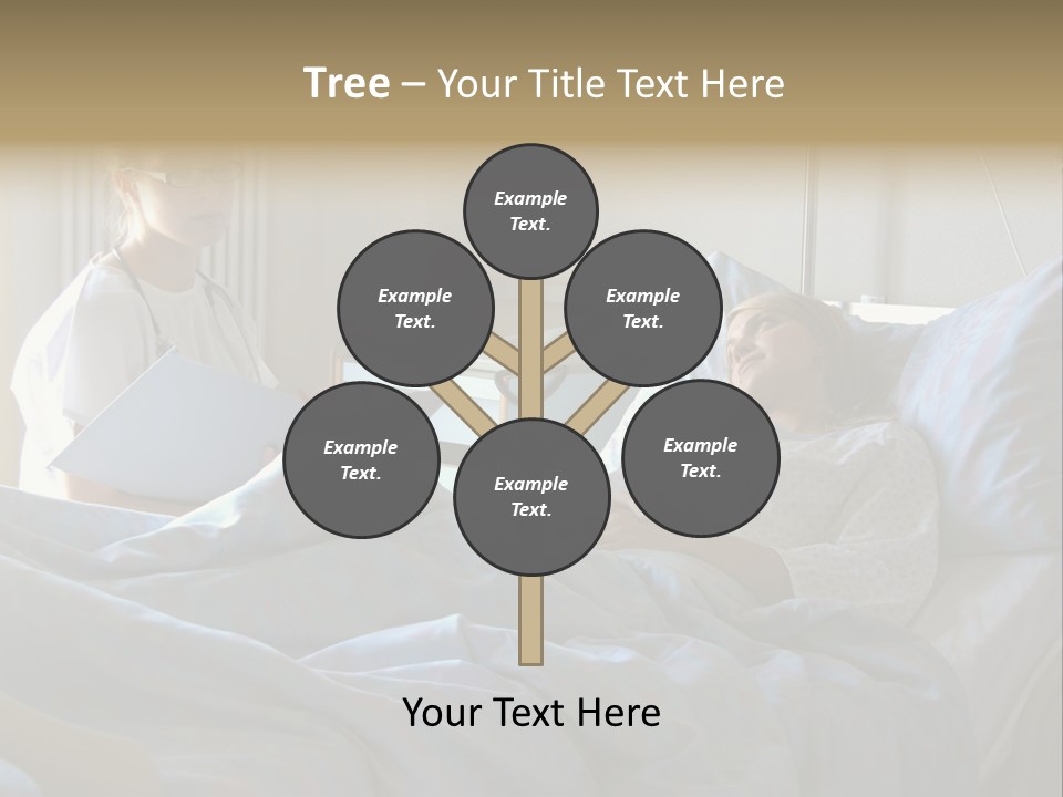 Doctor And Patient In Hospital PowerPoint Template