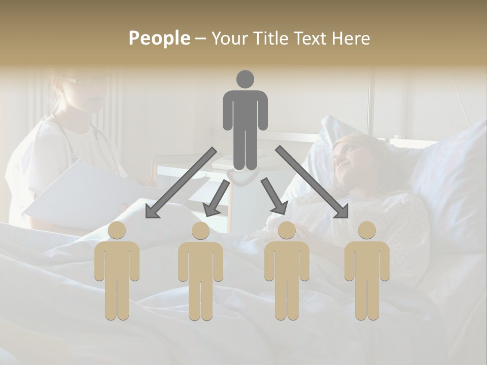 Doctor And Patient In Hospital PowerPoint Template