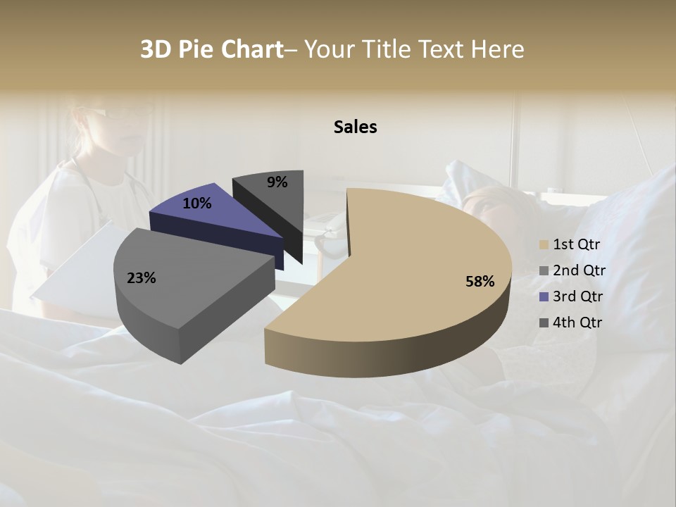 Doctor And Patient In Hospital PowerPoint Template