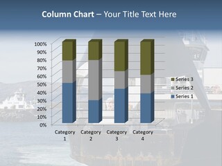 Two Ferry Boats In The Norwegian Fjord PowerPoint Template