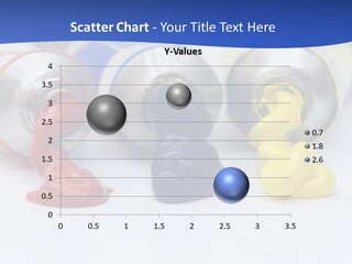 Colorful Paints Squeezed From Tubes PowerPoint Template