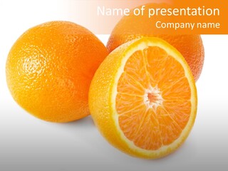 Orange PowerPoint Template