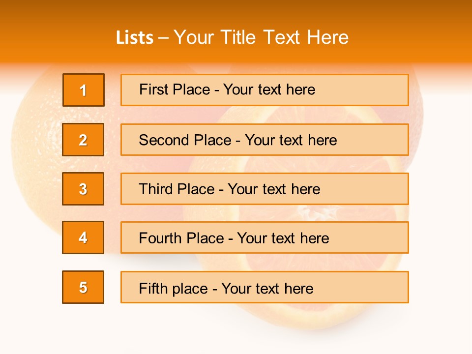 Orange PowerPoint Template
