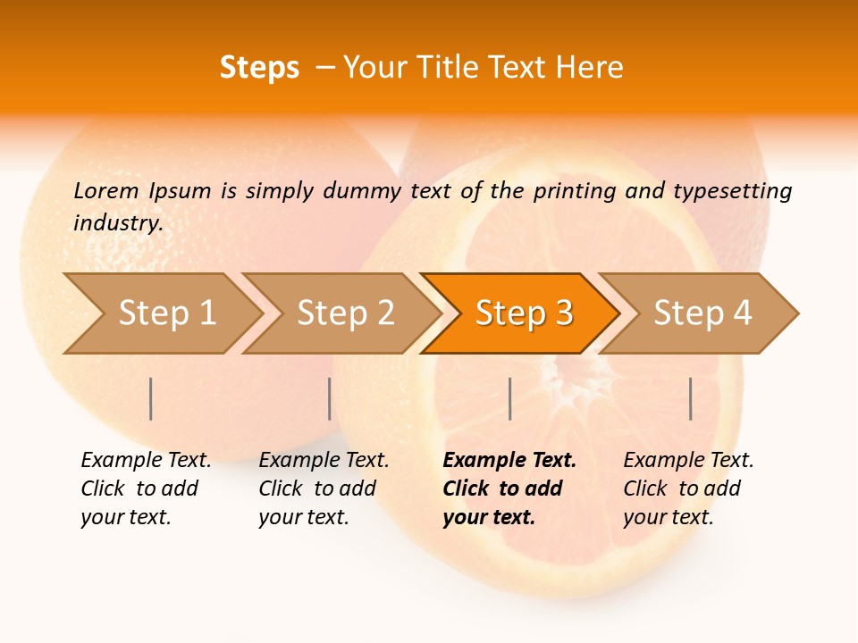 Orange PowerPoint Template