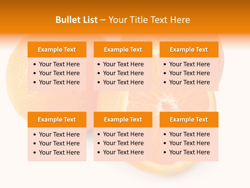 Orange PowerPoint Template