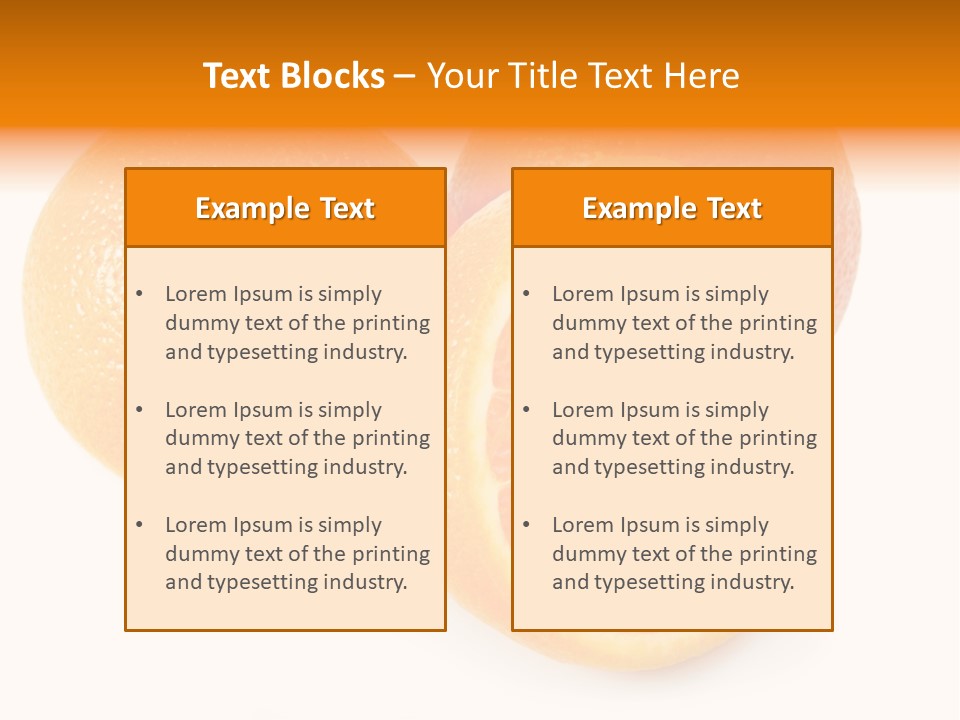 Orange PowerPoint Template