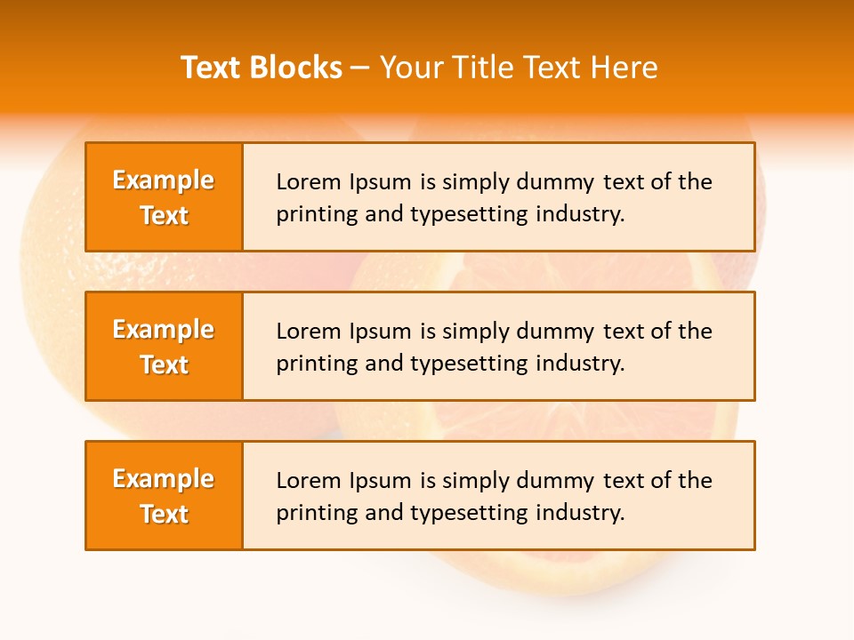 Orange PowerPoint Template