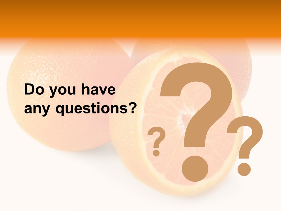 Orange PowerPoint Template