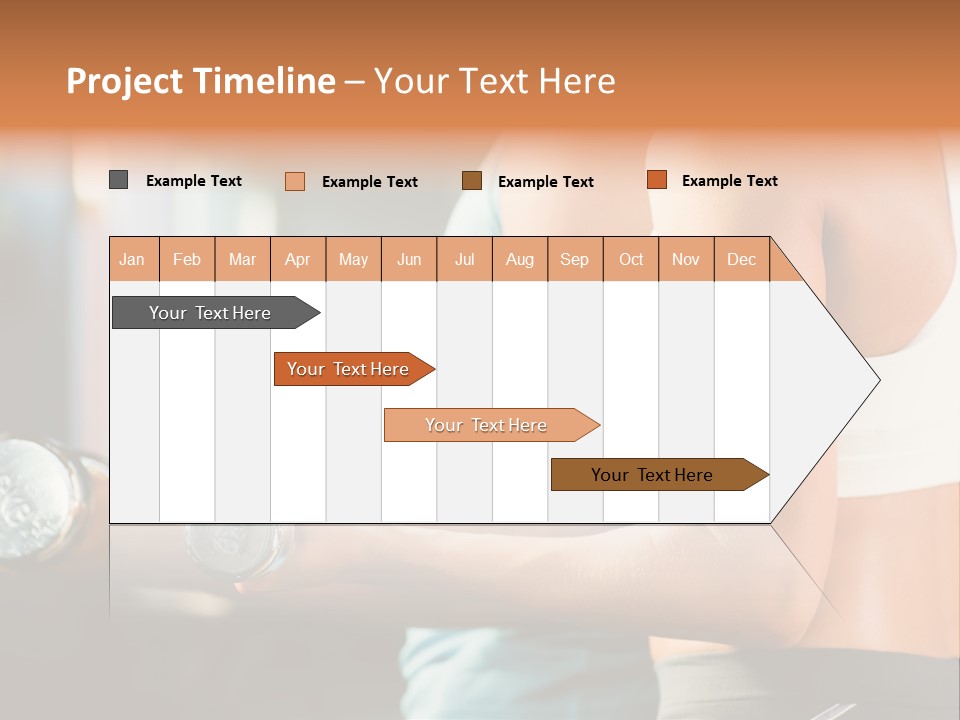 A Man And A Woman Holding Dumbs In A Gym PowerPoint Template