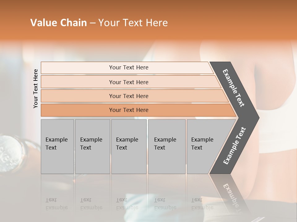 A Man And A Woman Holding Dumbs In A Gym PowerPoint Template