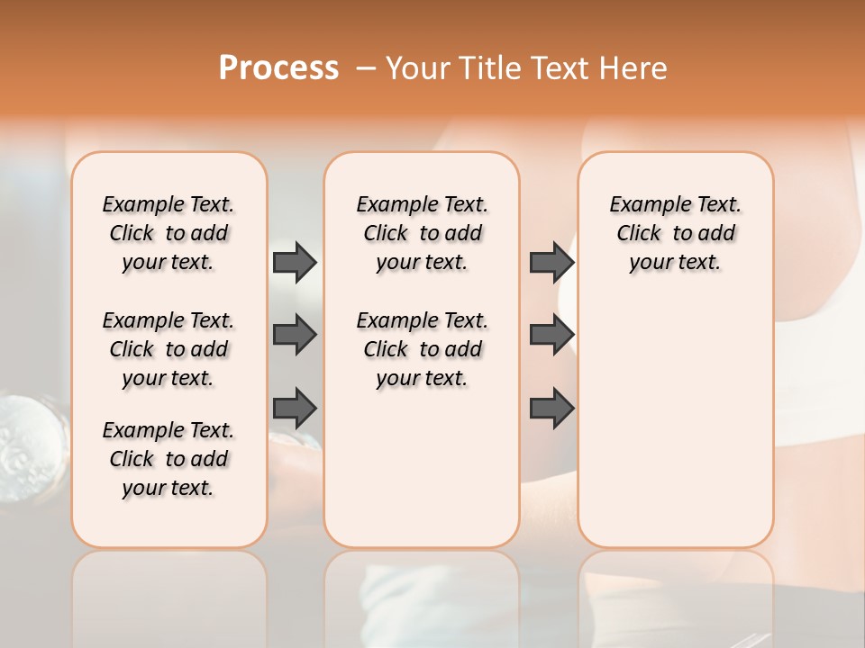 A Man And A Woman Holding Dumbs In A Gym PowerPoint Template