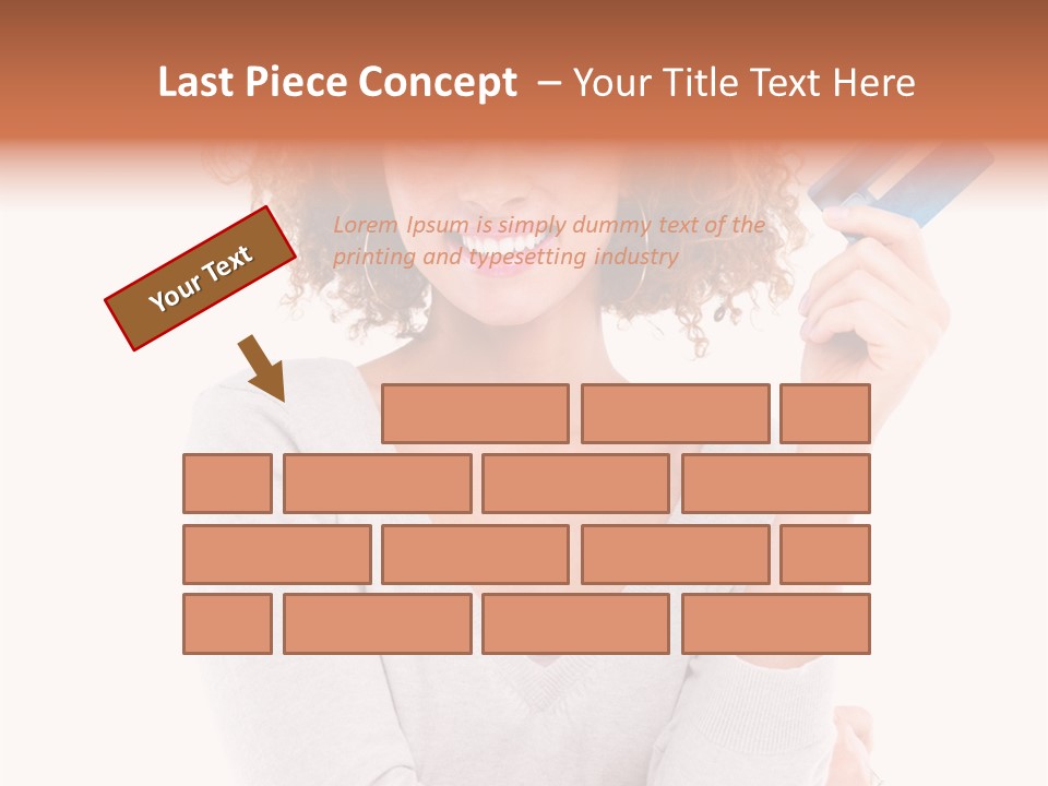 Tomato Branch Close Up PowerPoint Template