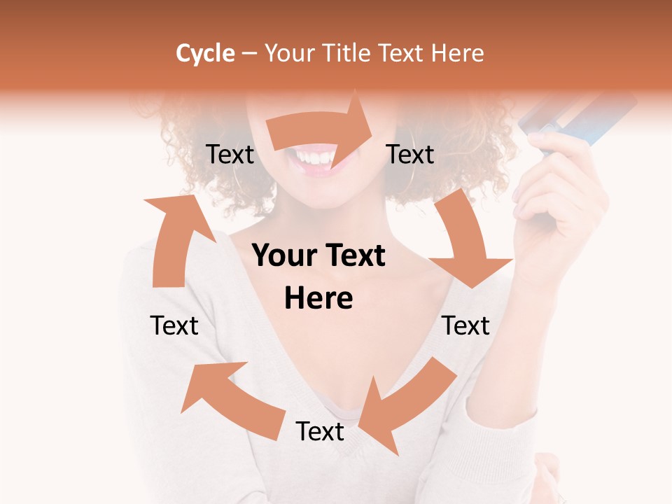 Tomato Branch Close Up PowerPoint Template