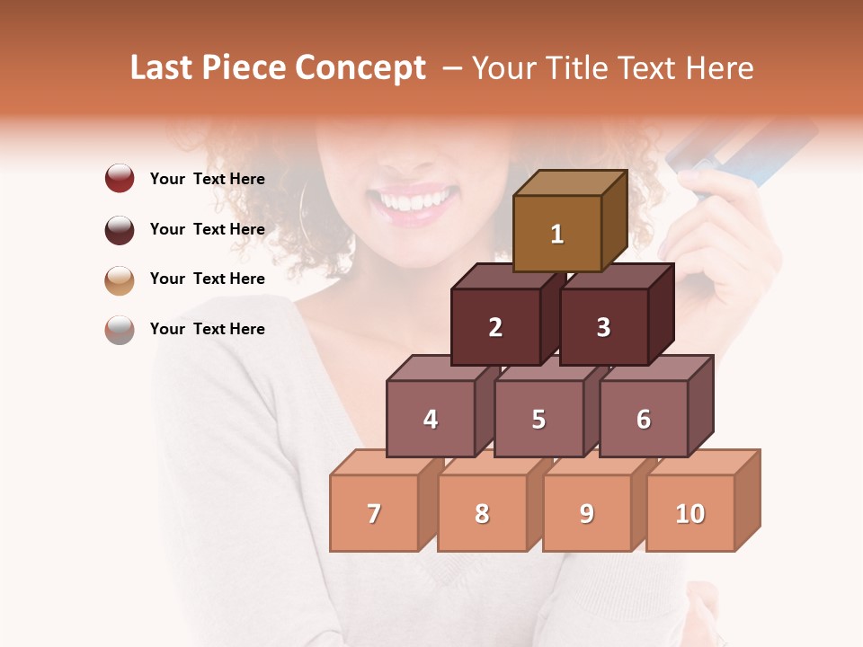 Tomato Branch Close Up PowerPoint Template