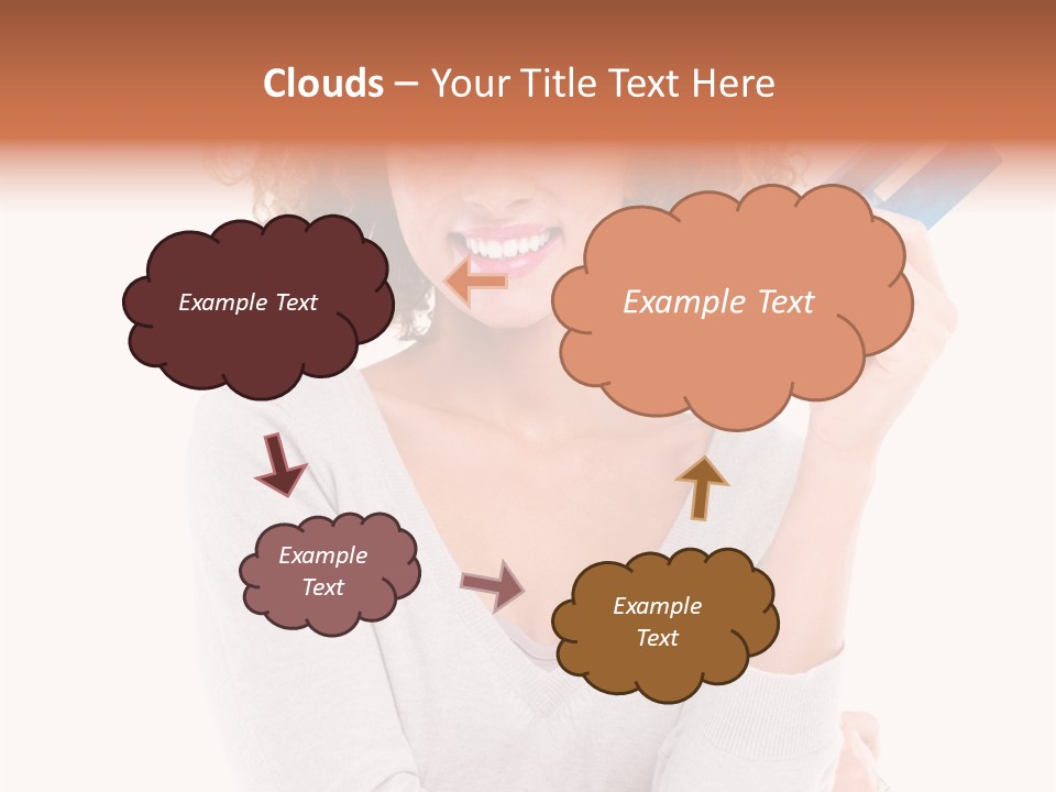 Tomato Branch Close Up PowerPoint Template