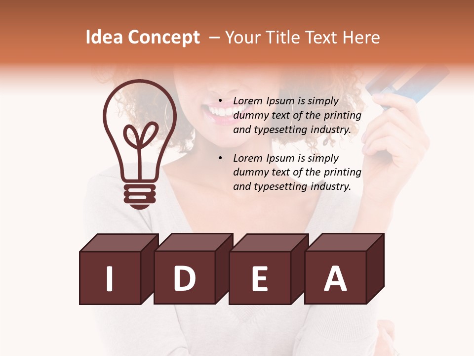 Tomato Branch Close Up PowerPoint Template