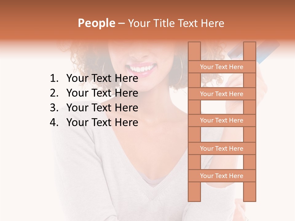 Tomato Branch Close Up PowerPoint Template