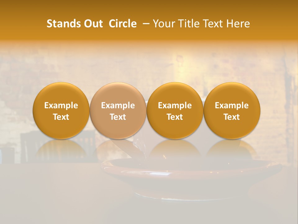 Ancient Water Reservoir In The Hampi, Karnataka State, India PowerPoint Template