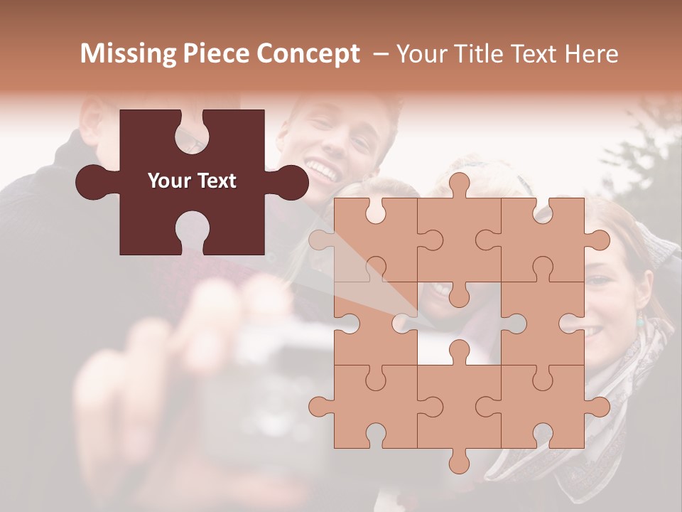 Residential Buildings, Some Of Them Under Construction, With Beautiful Green Field Foreground PowerPoint Template