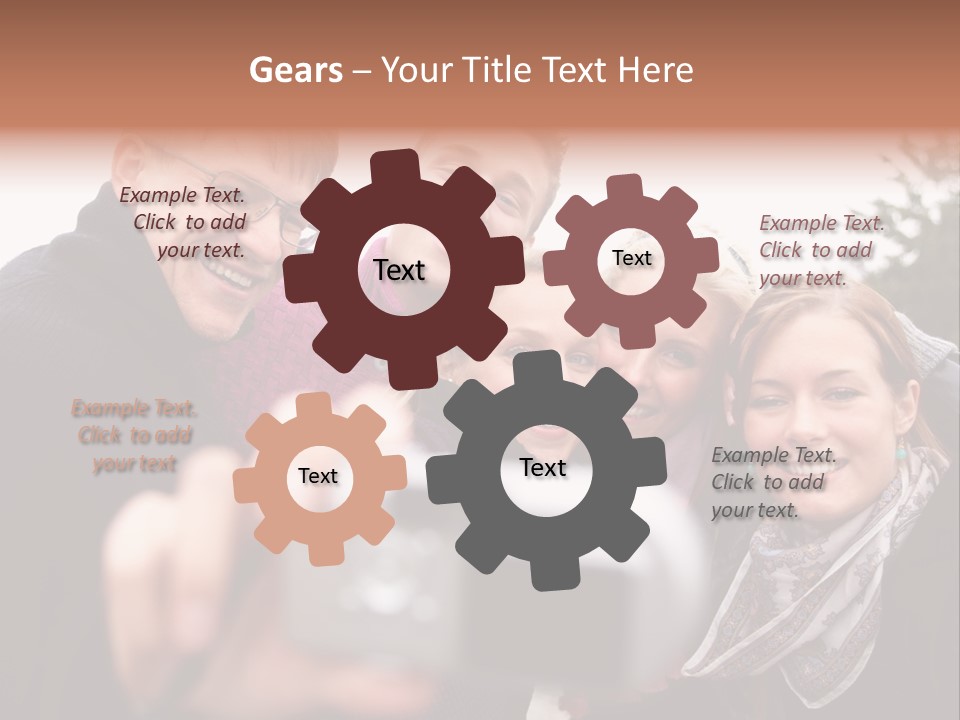 Residential Buildings, Some Of Them Under Construction, With Beautiful Green Field Foreground PowerPoint Template