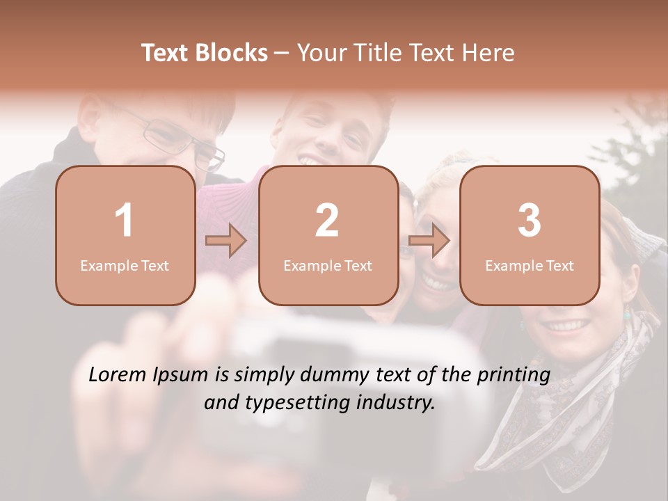 Residential Buildings, Some Of Them Under Construction, With Beautiful Green Field Foreground PowerPoint Template