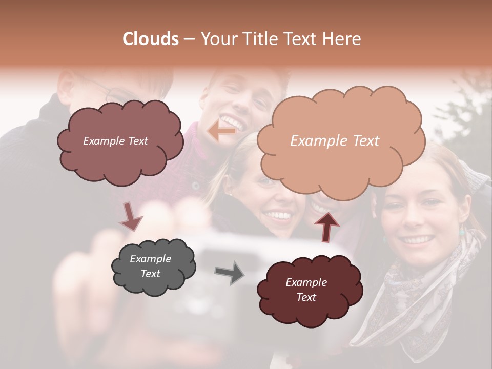 Residential Buildings, Some Of Them Under Construction, With Beautiful Green Field Foreground PowerPoint Template