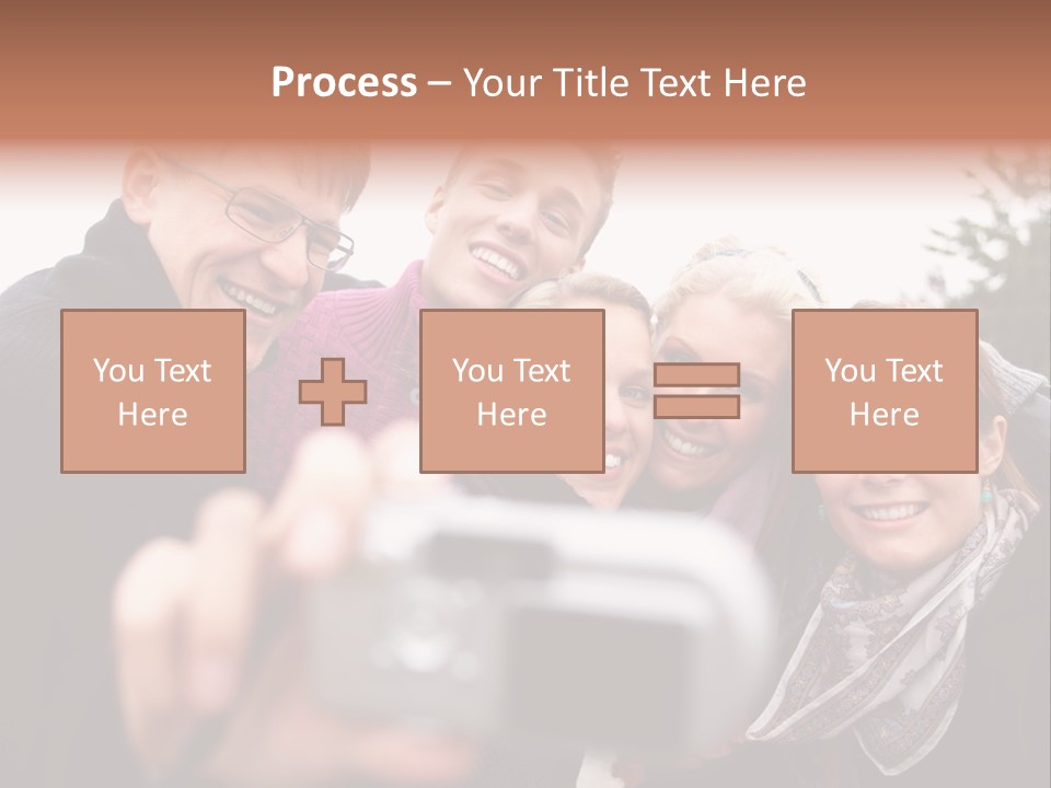 Residential Buildings, Some Of Them Under Construction, With Beautiful Green Field Foreground PowerPoint Template