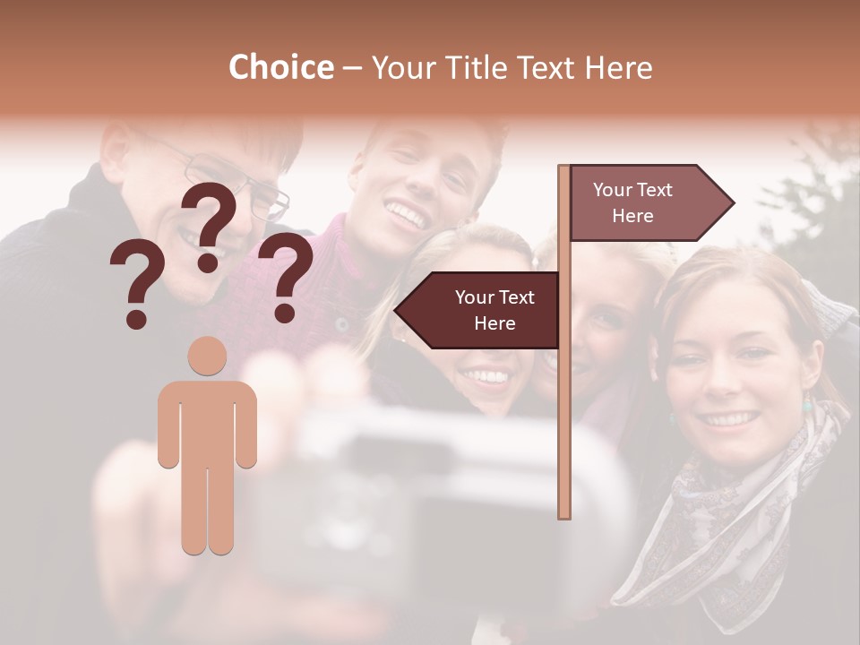 Residential Buildings, Some Of Them Under Construction, With Beautiful Green Field Foreground PowerPoint Template