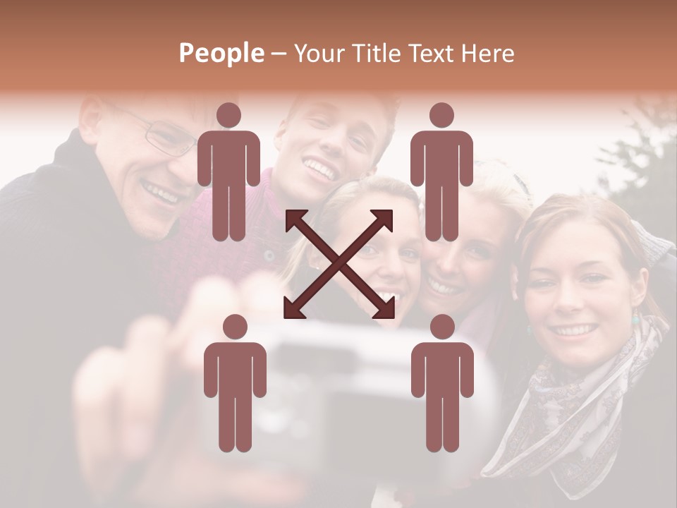 Residential Buildings, Some Of Them Under Construction, With Beautiful Green Field Foreground PowerPoint Template