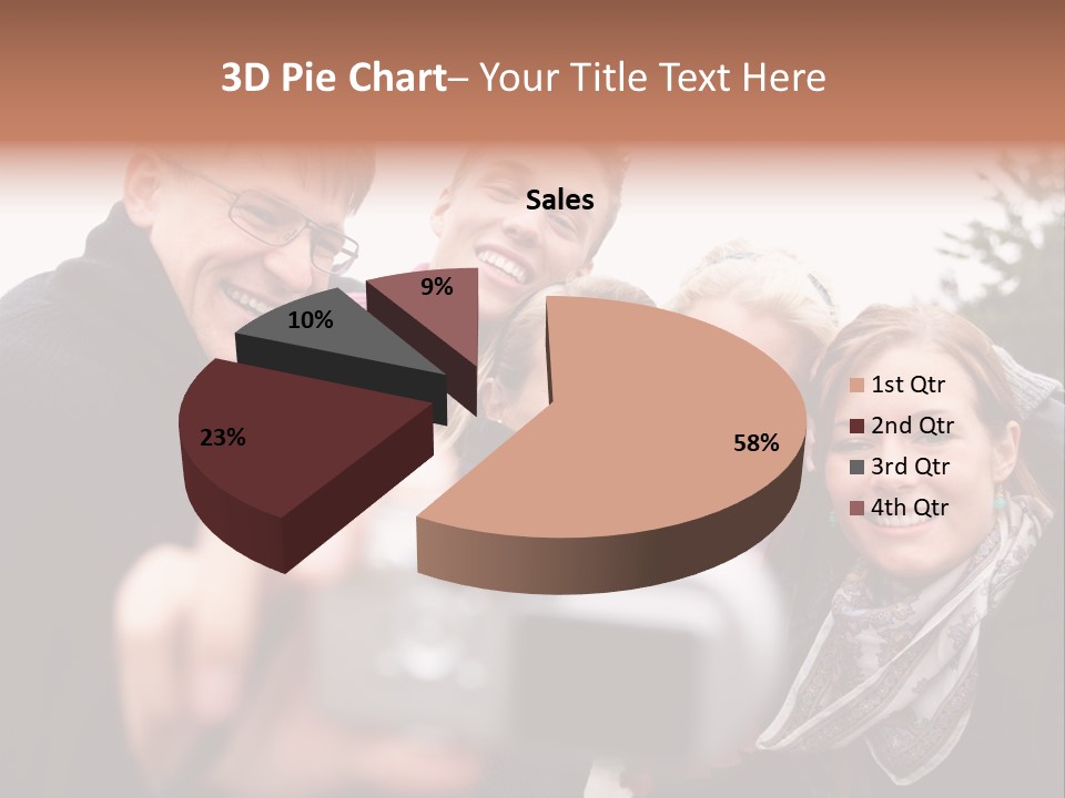 Residential Buildings, Some Of Them Under Construction, With Beautiful Green Field Foreground PowerPoint Template