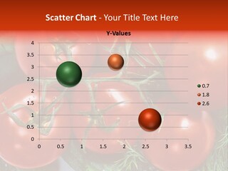 Tomato Branch Close Up PowerPoint Template