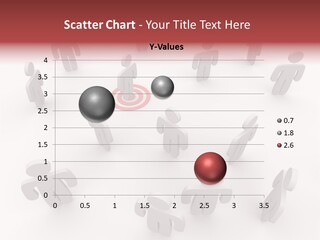 A Group Of People Standing In Front Of A Red Target PowerPoint Template