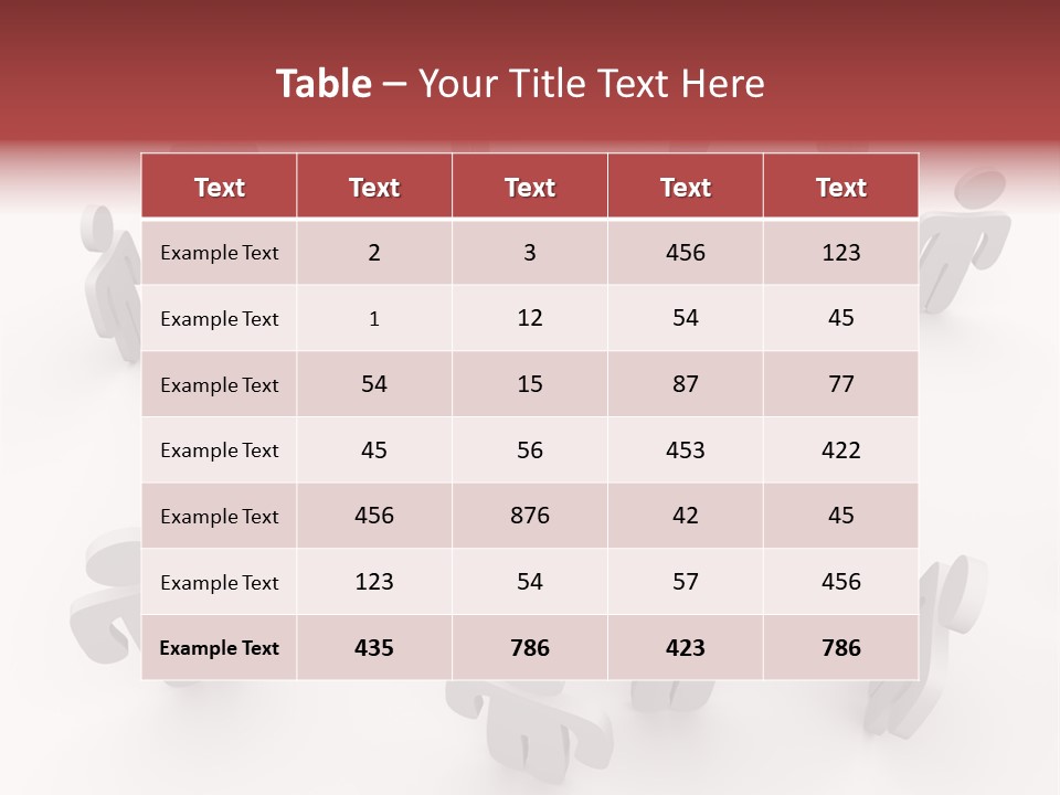 A Group Of People Standing In Front Of A Red Target PowerPoint Template