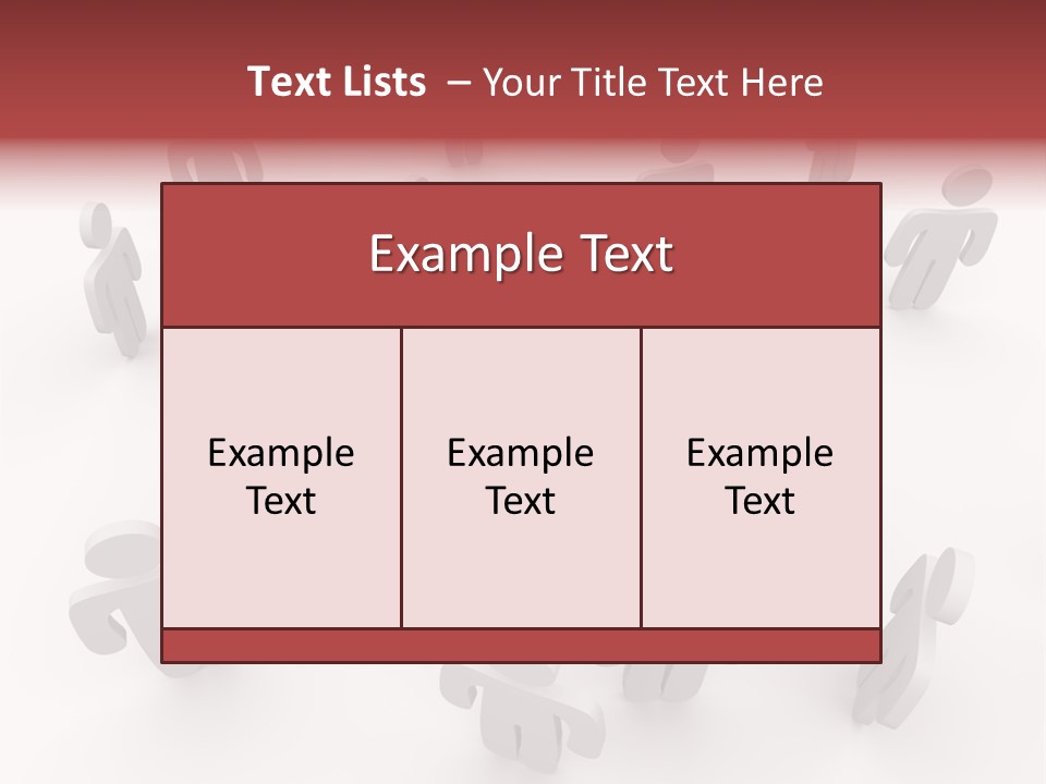 A Group Of People Standing In Front Of A Red Target PowerPoint Template
