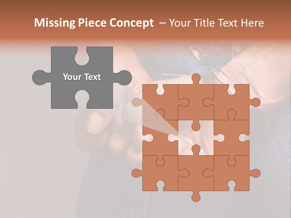 Handcuffs - Symbol For Crime PowerPoint Template