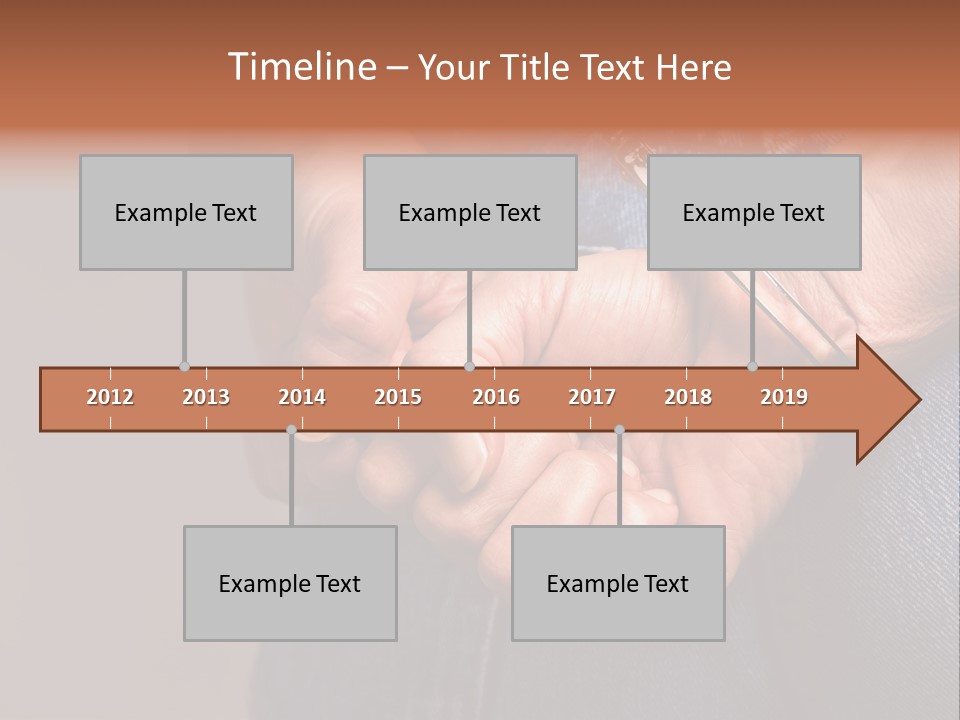 Handcuffs - Symbol For Crime PowerPoint Template
