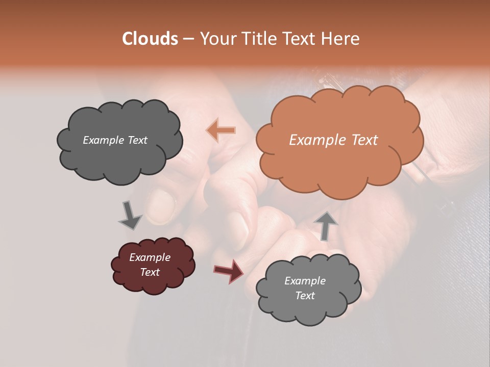 Handcuffs - Symbol For Crime PowerPoint Template