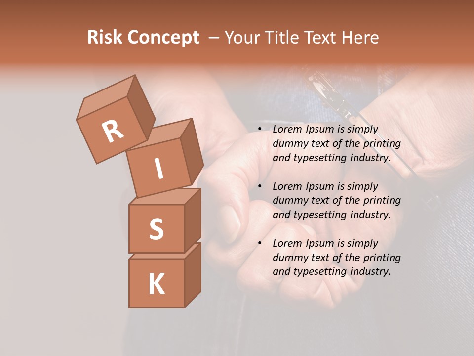 Handcuffs - Symbol For Crime PowerPoint Template