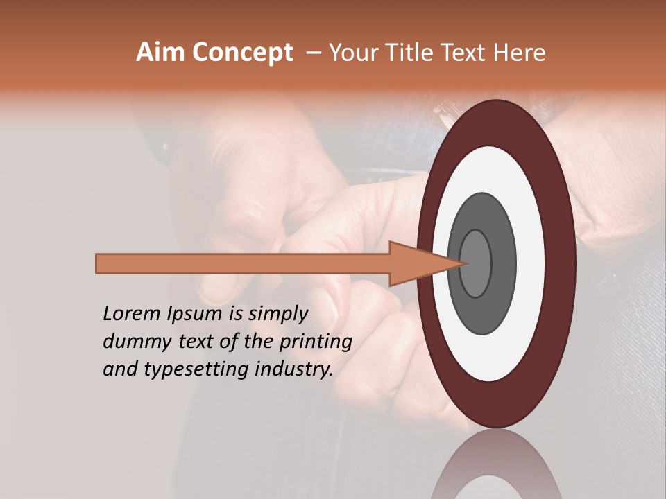 Handcuffs - Symbol For Crime PowerPoint Template