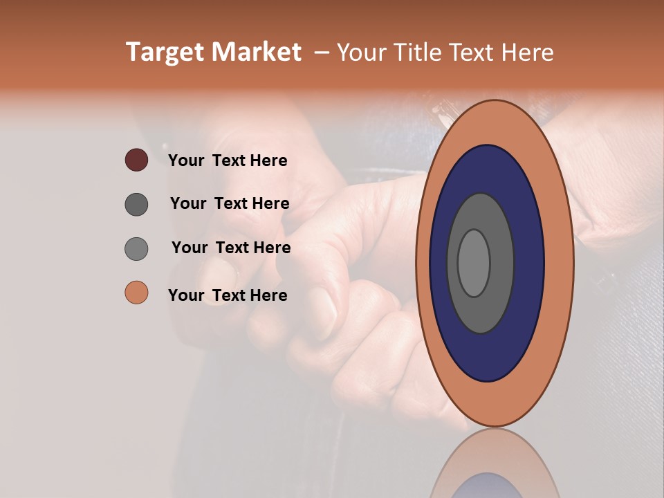 Handcuffs - Symbol For Crime PowerPoint Template