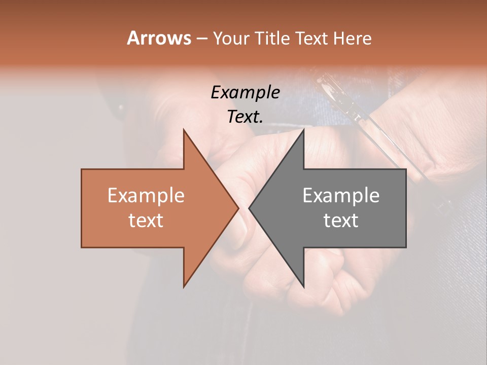 Handcuffs - Symbol For Crime PowerPoint Template