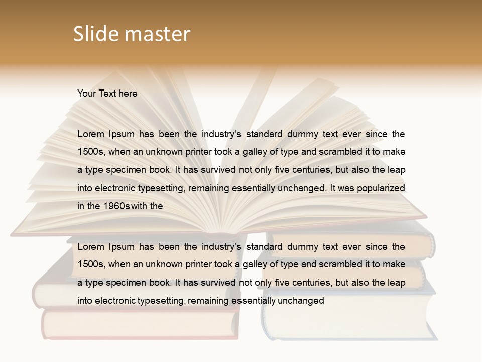 Thoughtful Little Girl PowerPoint Template