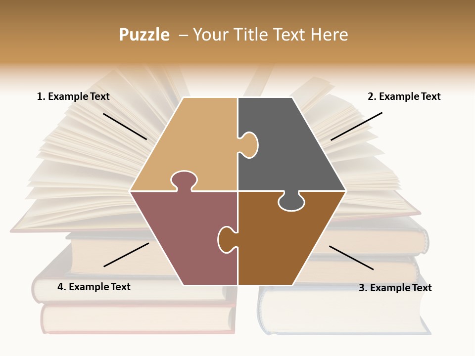 Thoughtful Little Girl PowerPoint Template