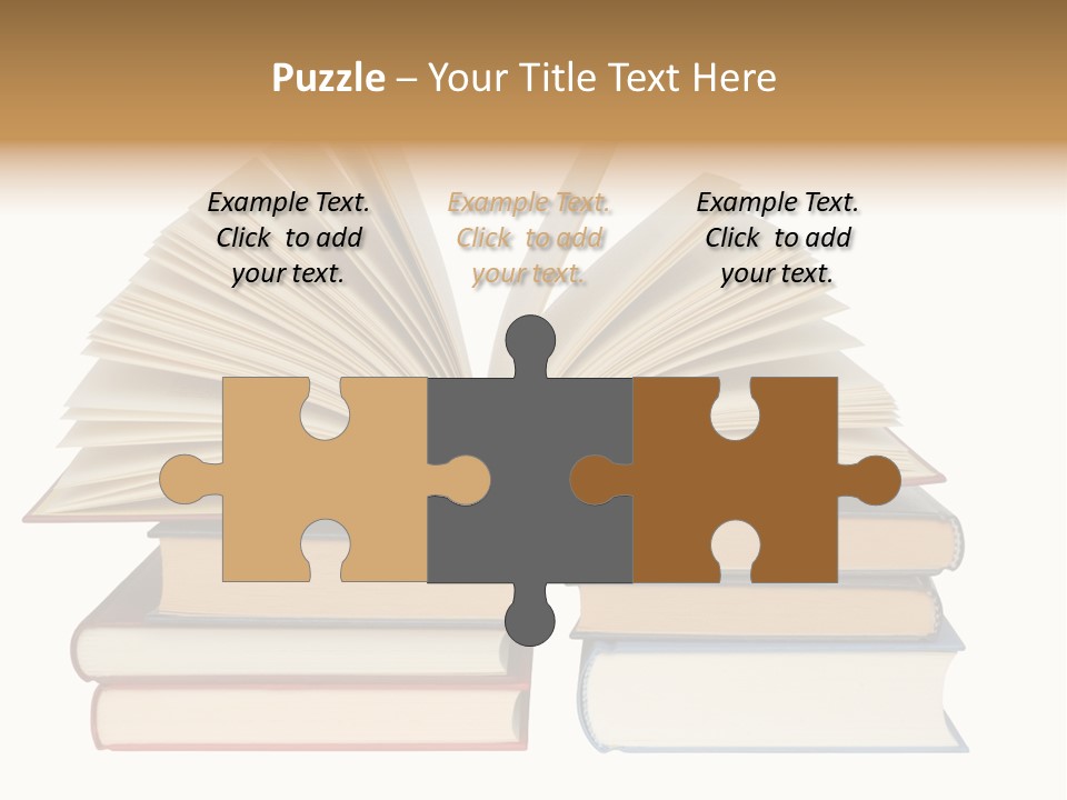 Thoughtful Little Girl PowerPoint Template