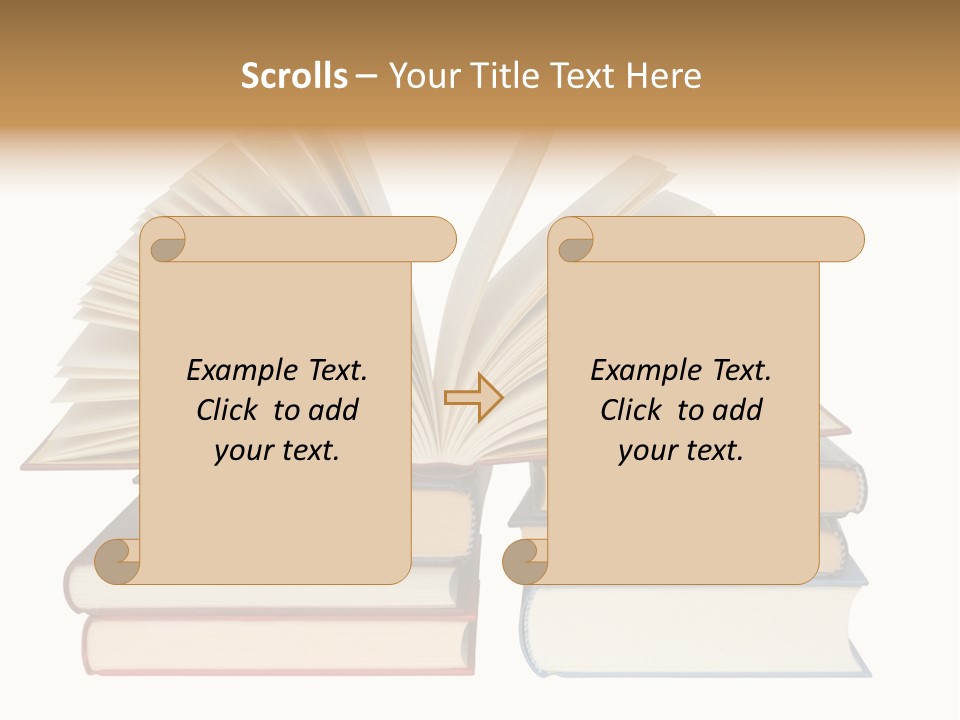 Thoughtful Little Girl PowerPoint Template