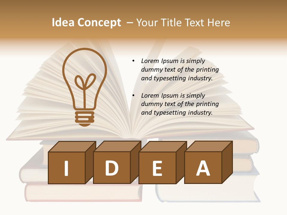 Thoughtful Little Girl PowerPoint Template