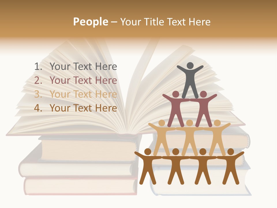 Thoughtful Little Girl PowerPoint Template