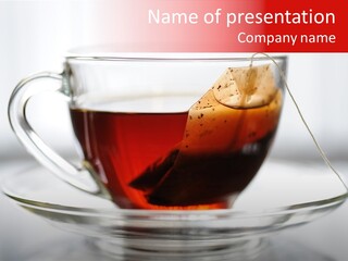 Cup Of Tea PowerPoint Template