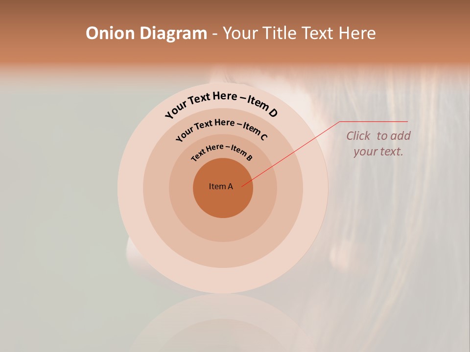 Thoughtful Little Girl PowerPoint Template