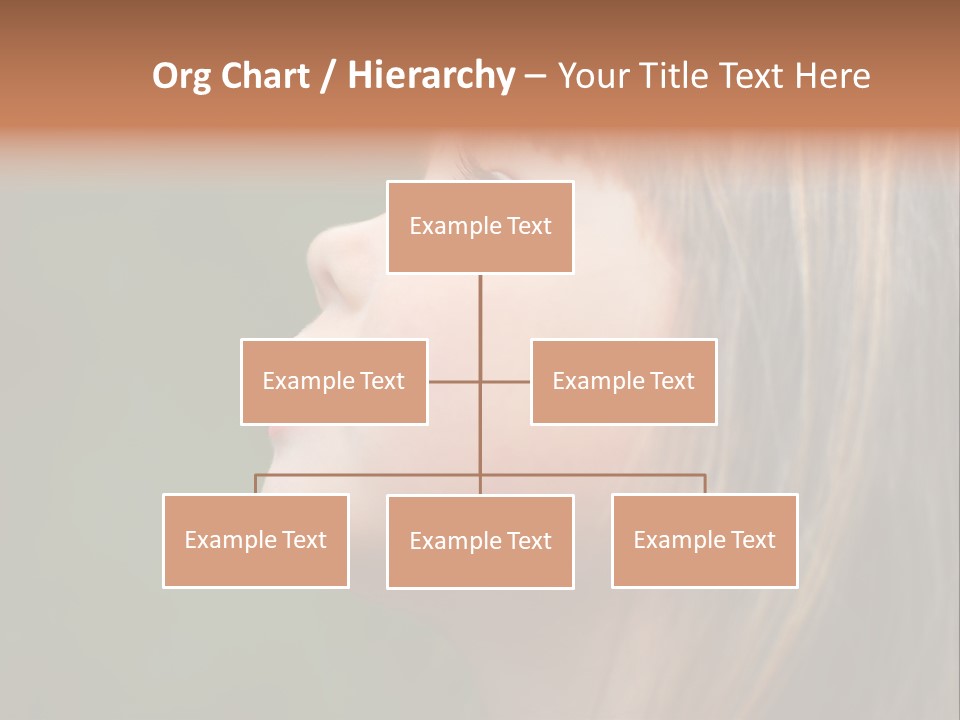 Thoughtful Little Girl PowerPoint Template